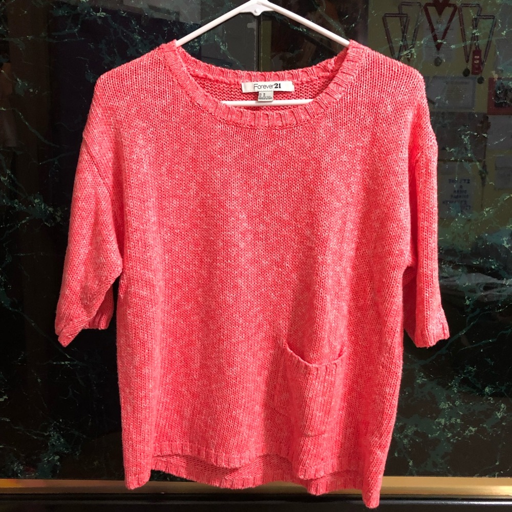 Pink Knitted sweater